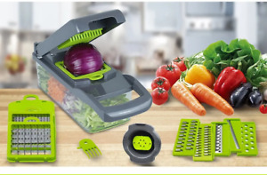 12 in 1 Multifunctional Vegetable Slicer Cutter Shredders Slicer With Basket 