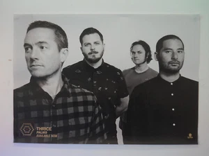 DREI PALMEN SELTENES GLÄNZENDES PROMO-POSTER 17"x 24" ca. Epitaph Rock California - Bild 1 von 1
