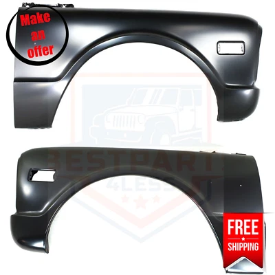 Front Fender Set of 2 Steel Left & Right for 1969-1972 Chevrolet Blazer Base - Изображение 1 из 4