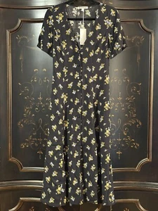 $198 Reformation Locklin Dress | Claire ** RARE Pattern ** | Size 6 - Picture 1 of 11