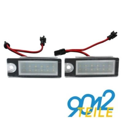 Para Volvo V70 II 2 285 LED Iluminación Matrícula Luz Número Auto-Mostra La - Imagen 1 de 4