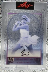 2023 Leaf Pro Set Pure Naomi Osaka Platinum Auto /9 - Picture 1 of 2