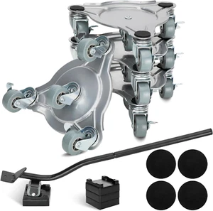 4 Pack Furniture Movers,Furniture Movers with 4 Wheels, 360° Rotation Wheels Fur - Picture 1 of 12
