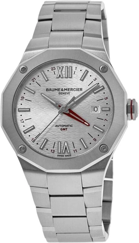 Baume & Mercier Riviera Silver Men's Watch - M0A10658