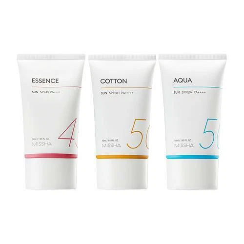 MISSHA All Around Safe Block 50mL Aqua Sun / Cotton Sun / Essence Sun - Image 1 of 1