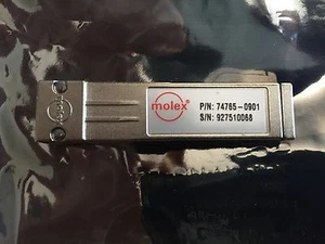 Molex 74765-0901 Adattatore SFP Loopback, Attenuazione 5.0dB - Foto 1 di 2