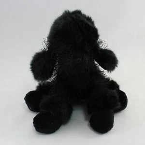Webkinz Black Poodle Plush Stuffed Animal HM191 Ganz Black No Code 8" - Picture 1 of 8