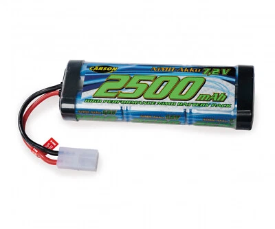 Carson 500608222 Akku Power Pack 7,2V/2500mAh NiMH Race Akku Stecker Tamiya TAM - Bild 1 von 2