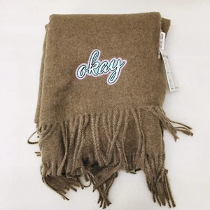 Nuova con etichette!! Sciarpa nappe marroni ATTIC SALT OS "Okay" super morbida!! • S/H GRATIS!! - Foto 1 di 3