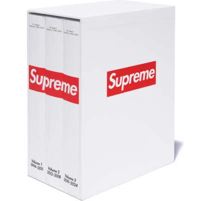 Supreme 30 Years : T-Shirts 1994-2024 Book - 30th Anniversary - 3 Volumes