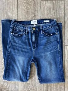 Frame Jeans - Le High Skinny - High Waisted- Size 32 Cantine - Imagen 1 de 9