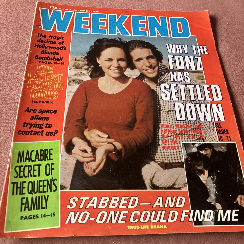 Henry Winkler. Sally fields. Miss world Mary Stavins. Donna Summer. Betty Hutton - Image 1 of 1