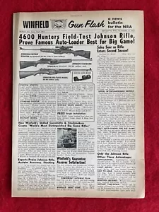 Pubblicità Vintage 1954 Stampa Winfield Arms Gun Flash Johnson Fucile Pubblicità - Foto 1 di 7