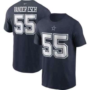 Nike Youth Dallas Cowboys Leighton Vander Esch #55 Navy T-Shirt-M - Picture 1 of 3