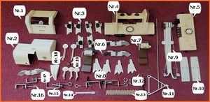 Zubehör für Dppelbett Singer Strickmaschinen Ersatzteile (10S34) - Picture 1 of 36