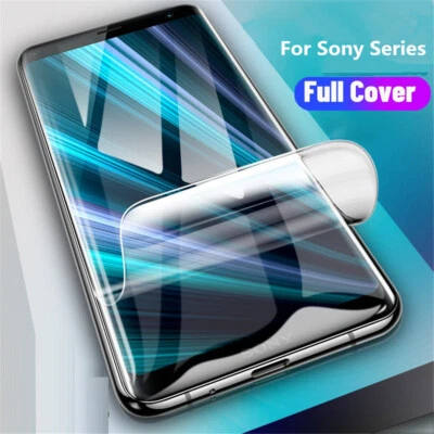 Película de hidrogel para Sony Xperia 1 VI 5 10 II 1 IV 10 IV Protector de pantalla TPU suave Foto 1 de 4