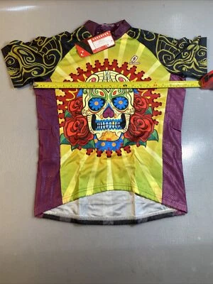 Camiseta Ciclismo ScudoPro Catrina Día de Muertos Calavera Mediana M (8589-7) Foto 1 de 4