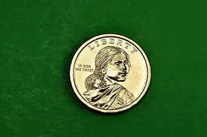 2016- P  BU Mint State (Sacagawea/Native American) US One Dollar Coin - Picture 1 of 2