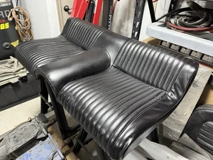 1968 Mustang Fastback Rear Seat Bottom Lower Black Shelby - Picture 1 of 7