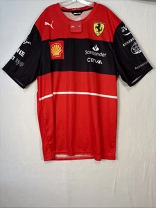 NWT Ferrari F1 - Puma Team Issue #16 T-Shirt - 3XL Men’s K1258* - Picture 1 of 17
