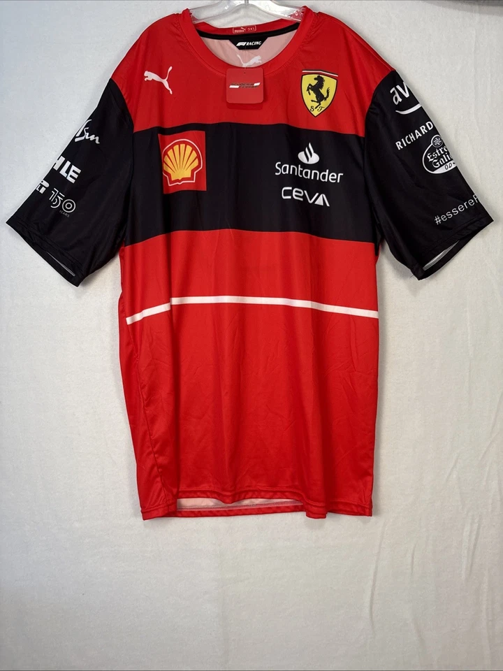 Новый с Ярлыками Ferrari F1 - Puma команды выпуск #16 футболка - 3XL Мужская K1258 * - Изображение 1 из 4