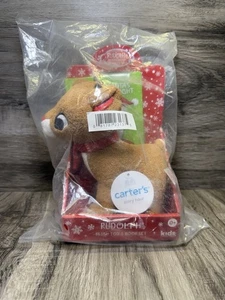 Carter’s Story Hour Rudolph The Red Nose Reindeer Plush Toy & Book Set Official - Picture 1 of 5
