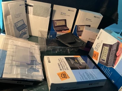 PC Palmtop HP 95LX De Colección - Accesorios 512k RAM, Adaptador, Paquete de Conectividad, Guía Foto 1 de 4