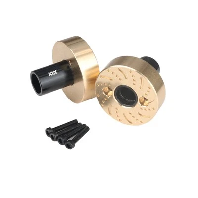 2Pcs Brass Rear Axle Weight Block Counterweight for Axial 1/10 RBX10 Ryft RC Car - Image 1 of 4