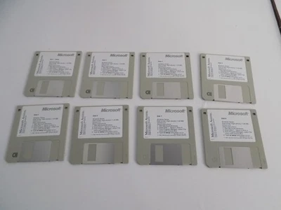 Microsoft Access Relational Database Management System 1994 Floppy Disk Lot - Image 1 of 3