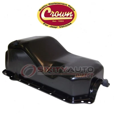 Crown Automotive Engine Oil Pan for 1981 Jeep Scrambler - Cylinder Block  es Foto 1 de 4