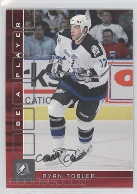 2001-02 ITG Be A Player Memorabilia Ruby /200 Ryan Tobler #445 Rookie RC - Image 1 of 2