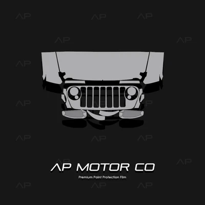 Se adapta a Jeep Wrangler JL Sahara Sport S 2018 kit de protección de pintura PPF brillante Foto 1 de 4
