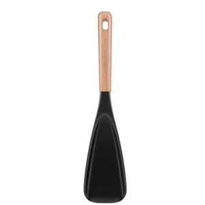 Large Cooking Spoons for Serving. 11.2" Nonstick Silicone Spoonula with Woode... - Picture 1 of 5