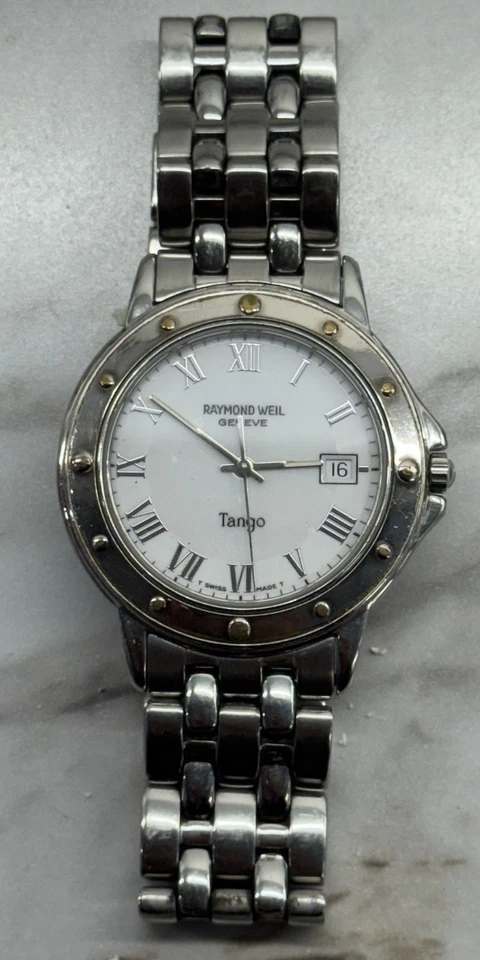 RELOJ PULSERA RAYMOND WIL TANGO HOMBRE, REF. 5560 - ACERO INOXIDABLE Foto 1 de 1