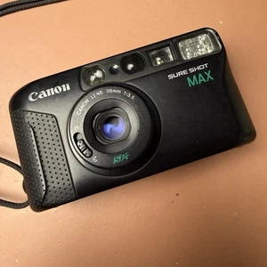 Canon Sure Shot Max 35mm Point & Shoot Film Camera WORKS - Picture 1 of 11