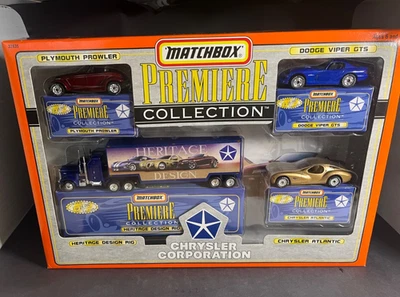 Coches Matchbox Chrysler Corporation edición limitada escala 1/64, diecast... BN Foto 1 de 4