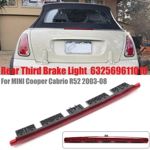 Red Rear Third Brake Light 6961016 63256961016 Replacement High Mount Stop Lamp☪ - Picture 1 of 22
