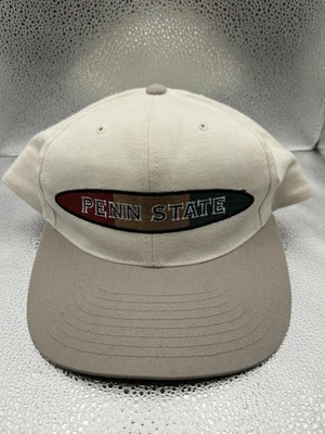 Penn State Nittany Lions Gorra Gorra Snap Back Para Hombres Blanco Bronceado NCAA Fútbol Universitario Foto 1 de 4