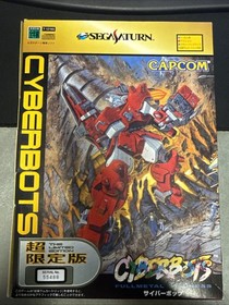 SEGA Saturn SS Cyberbots Cyber Bots Limited Edition Complete Boxed Import Mint
