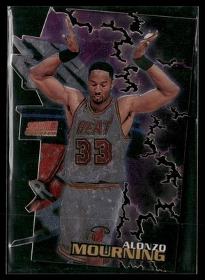 1997-98 Topps Stadium Club Triunvirato Luminoso Alonzo Luto #T11C Calor Foto 1 de 2