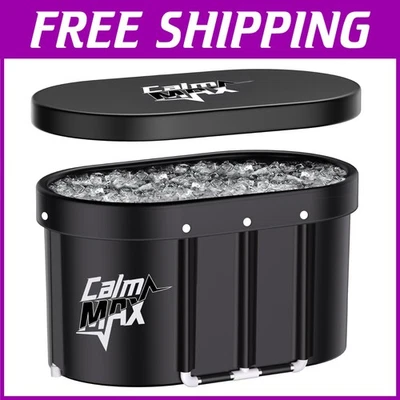 Portable Cold Plunge Ice Bath Tub with Lid - 130 Gallon Capacity for Recovery - Image 1 of 4