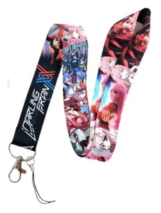 Darling In The Franxx Anime 17.7" Neck Lanyard Keychain Holder ID Lanyard - Picture 1 of 3