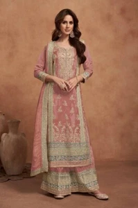 Indian Salwar Kameez Wear Party Designer Wedding ReadyMade Bollywood Dress suit - Picture 1 of 10
