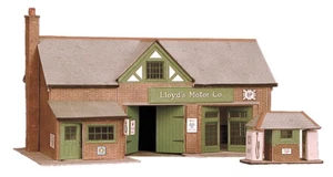 Superquick B32 OO Gauge Country Garage & Benzinpumpe Kartenset - Bild 1 von 1