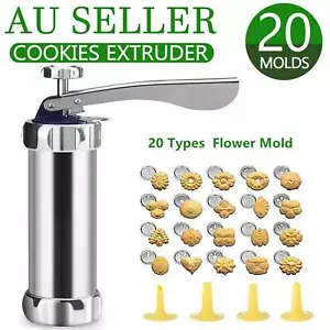 25pcs Manual Biscuit Cookie Making Maker Press Machine Churrera Churros Filler A - Picture 1 of 12