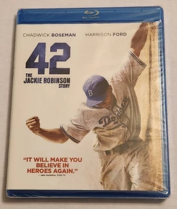 42: The Jackie Robinson Story Blu-ray 2013 Legendary Pictures - Sealed - Picture 1 of 14