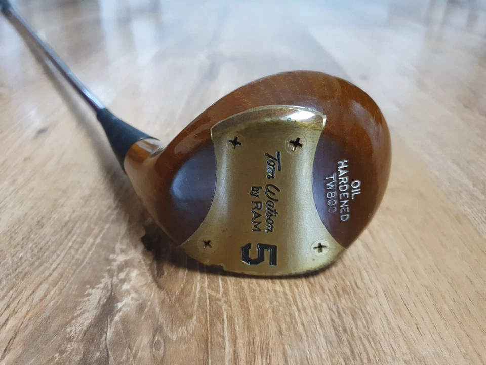 Tom Watson TW800 By RAM Oil Hardened Persimmon 5 Fairway Wood Dynamic Regular - Image 1 of 4