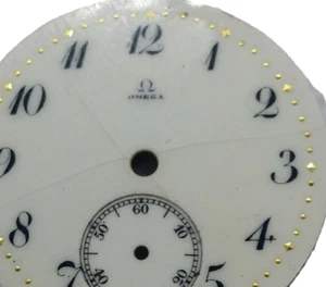 Omega 26,7 mm Keramik Zifferblatt Teile Schweizer Reparaturen Teil Teile - Bild 1 von 4