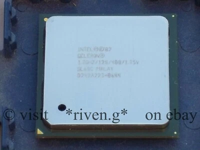 INTEL CELERON@1.7 Ghz SOCKET 478 CPU@FULLY TESTED WORKING ORDER SL68C@RARE CPU - Image 1 of 4