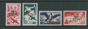 REUNION 1949 AIRMAIL set (Scott C35-C38) VF MLH - Picture 1 of 1